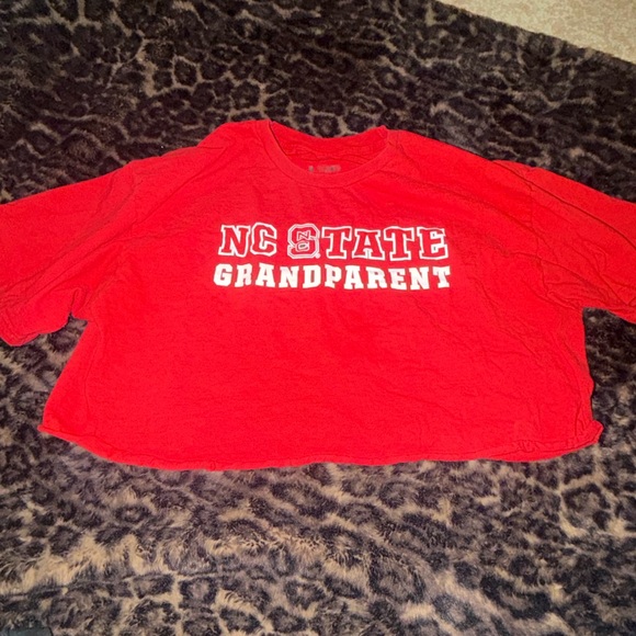 STATE Tops - STATE Red 'NC STATE GRANDPARENT' Short Sleeve Tee